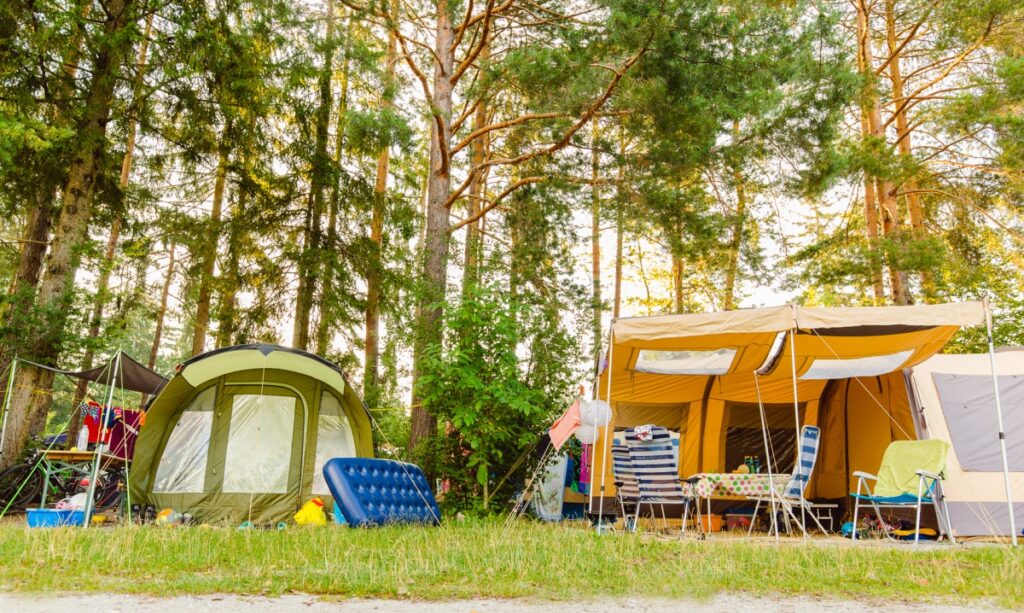 Zelten Im Uferwald Camping Anderwald